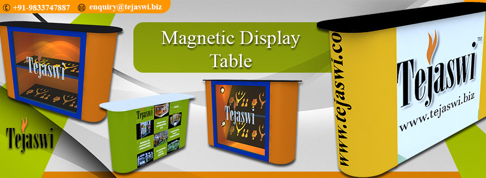 Magnetic Display Table - Portable Counter