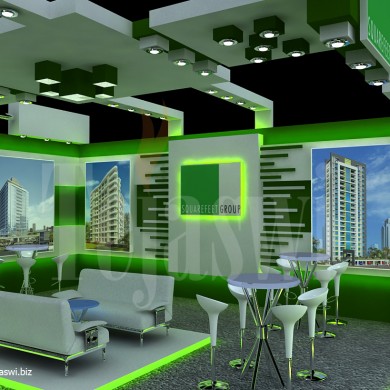 7 X 7 Mtr Exhibition Stall Design