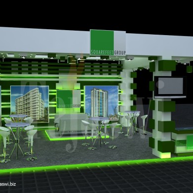 7 X 7 Mtr Exhibition Stall Design