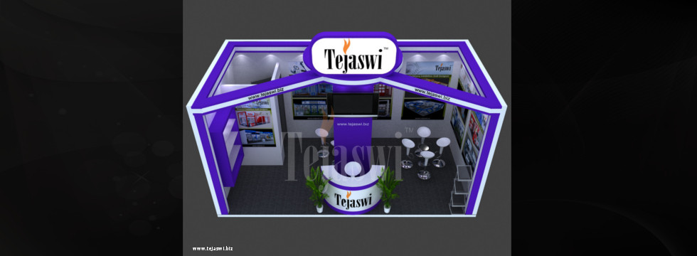 3d Exhibition Stall Design 6x3 Meter