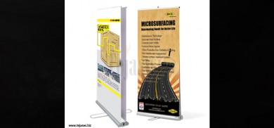 Double side Rollup banner stand