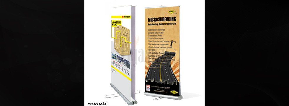 Double side Rollup banner stand