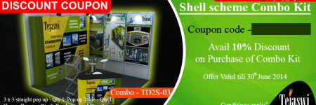 Portable Exhibition Kit Discount Coupon