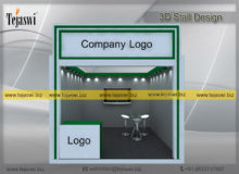 3d Exhibition Stall Design 3 Meter x 3 Meter _EC-331S6