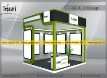 3d Exhibition Stall Design 3 Meter x 3 Meter _EC-332S1