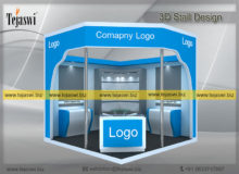 3d Exhibition Stall Design 3 Meter x 3 Meter _EC-332S5