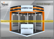 3d Exhibition Stall Design 3 Meter x 3 Meter _EC-332S6