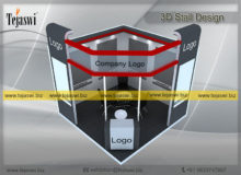 3d Exhibition Stall Design 3 Meter x 3 Meter _EC-332S7