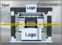 3d Exhibition Stall Design 3 Meter x 3 Meter _EC-333S20