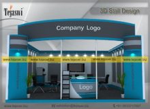 3d Exhibition Stall Design 5 Meter x 5.5 Meter _EC-651S3