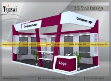 3d Exhibition Stall Design 6 Meter x 3 Meter _EC-632S2