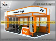 3d Exhibition Stall Design 6 Meter x 3 Meter _EC-632S3