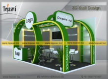 6 Meter x 3 Meter Exhibition Stall Design