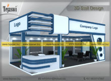 Exhibition Stall Design 6 Meter x 3 Meter