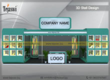 9 Meter x 3 Meter Exhibition Stand Design