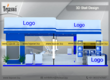 9 Meter x 9 Meter Exhibition Stand Construction