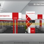 10 Meter x 8 Meter Exhibition Stand Design