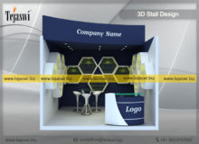 9 Square Meter Exhibition Stand Design EC-331S-9