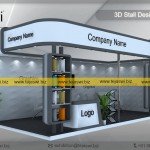 6 Meter x 3 Meter Exhibition Stand Design