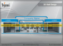 14 Meter x 6 Meter Exhibition Stand Design