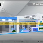 84 Square Meter Exhibition Stall Design EC-1461S-2