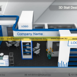 9 Meter x 5 Meter International Expo Stand Design UAE