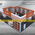 63 Square meter ( 9 Meter x 7 Meter) Exhibition Stand Build