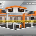 9 Meter x 7 Meter Exhibition Booth Fabrication