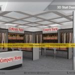 8 Meter x 8 Meter Exhibition Stand Design