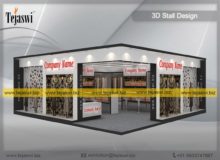 64 Square Meter Exhibition Stand Design