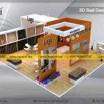 9 Meter x 9 Meter Exhibition Stall Design