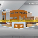 9 Meter x 9 Meter Exhibition Stall Design