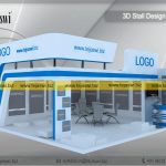 6 Meter x 6 Meter Exhibition Booth Construction EC-662S-14