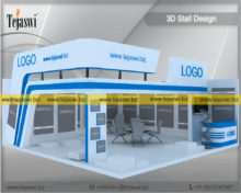 6 Meter x 6 Meter Exhibition Booth Construction EC-662S-14