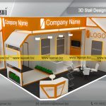 18 Square Meter International Exhibition Booth Construction EC-662S-15