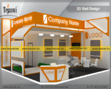 6 Meter x 6 Meter International Exhibition Booth Construction EC-662S-15