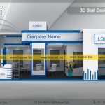 3d Exhibition Stall Design 9 Meter x 5 Meter _EC-952S1