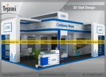 9 Meter x 5 Meter Exhibition Stand Design EC-952S1